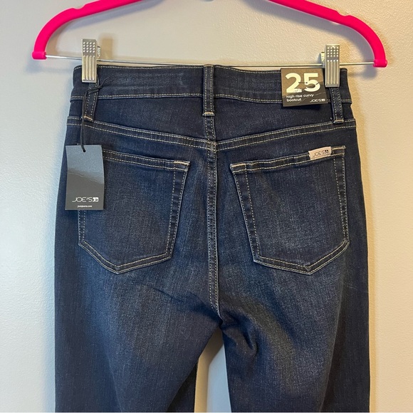 Joe’s Jeans High Rise Curvy Bootcut Dark Wash Sz 25 NWT The Rikki Wash (?) - Picture 9 of 16